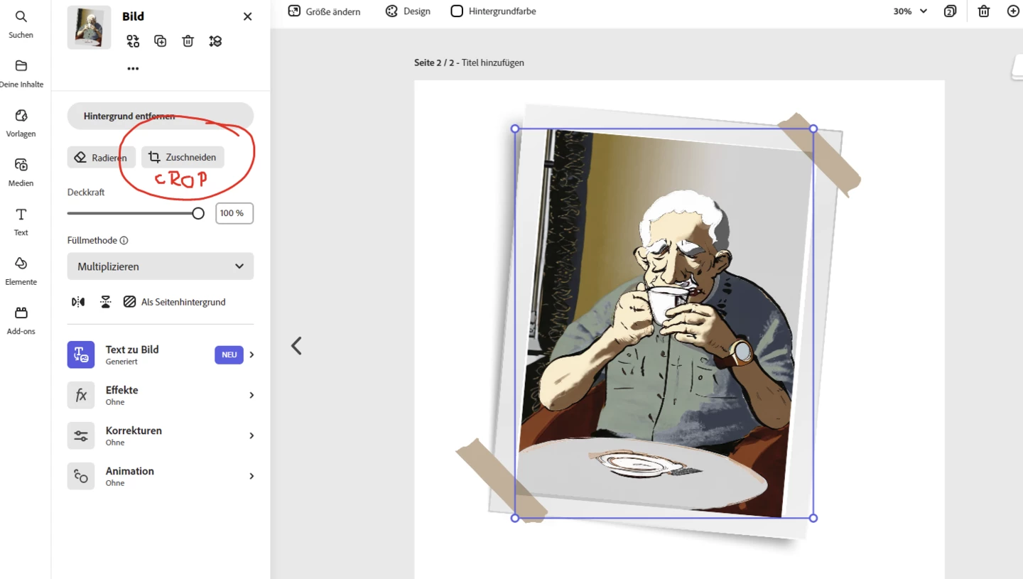 Placing an image into a custom shape in Adobe Express | Community