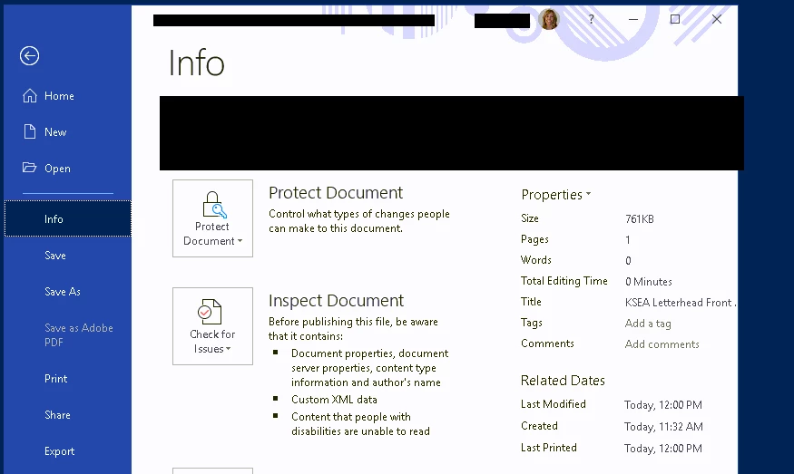 Adobe Acrobat Plugin for Word Grayed out for some documents | Community