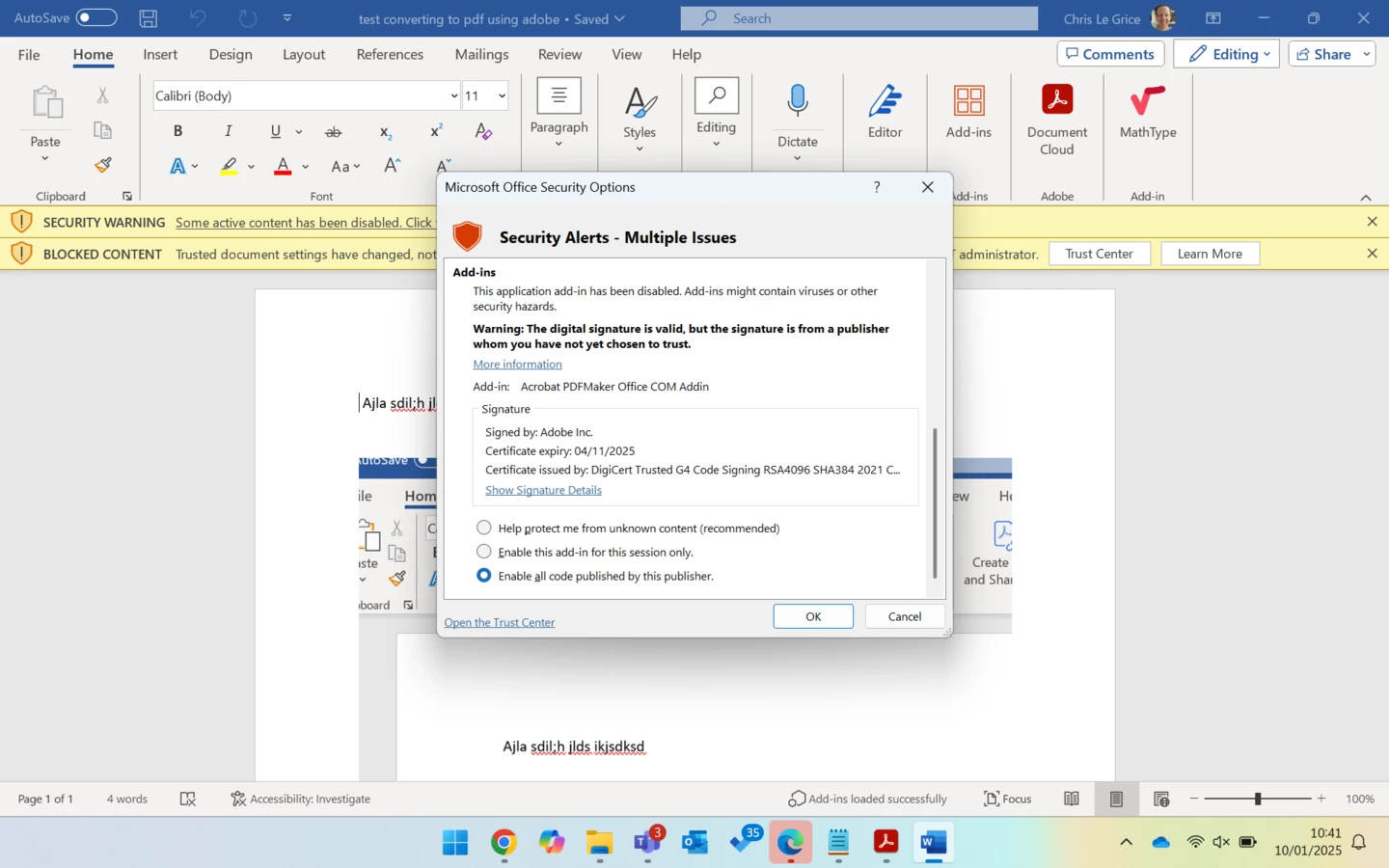 Missing PDFMaker Files Error | Community