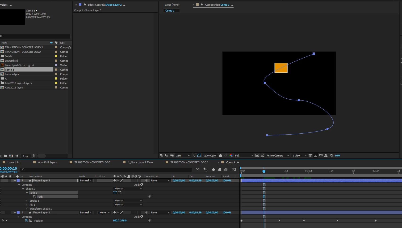 Animate multiple objects along path | Community