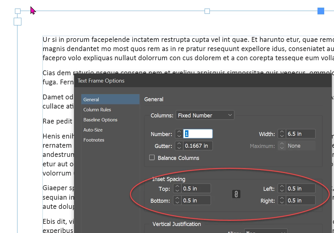 InDesign Text Box Issues | Community