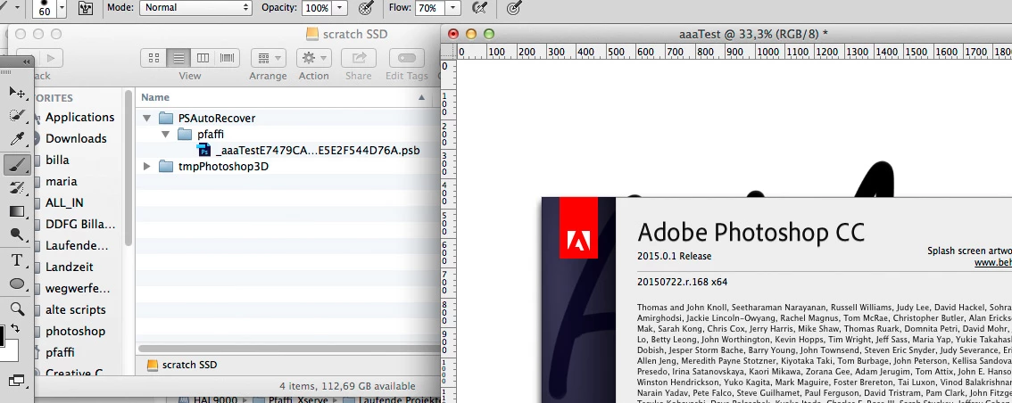 Recover File Photoshop Where do I find the recovery files after photoshop crashes? | Community