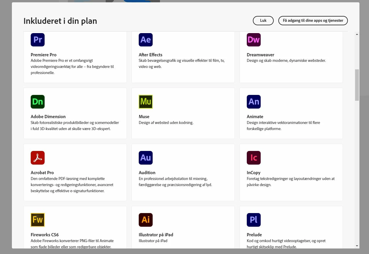 Can't download Acrobat Pro on Creative Cloud All Apps | Community