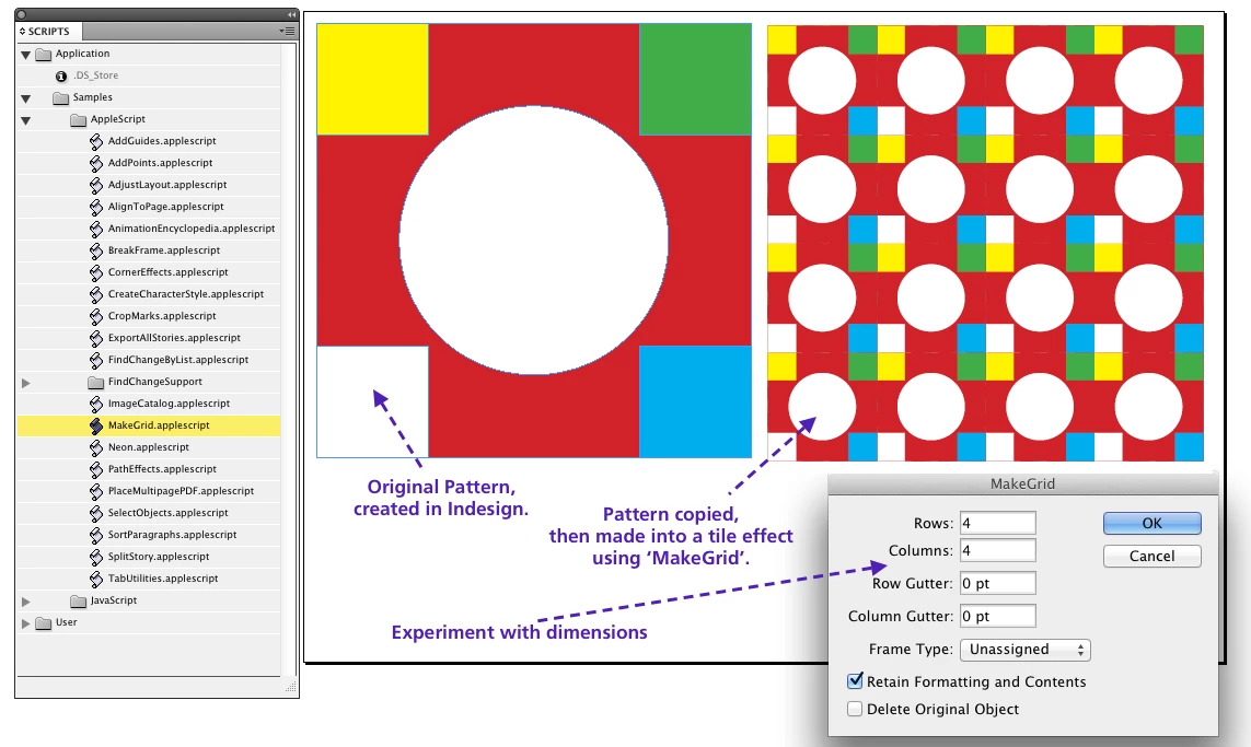 Define Pattern Indesign How to create a pattern and apply it in InDesign. | Community