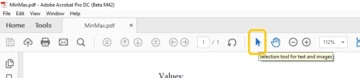 Select Tool In Pdf Where is the select tool in the new version of Acrobat? | Community