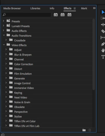 No presets found in basic Premiere? | Community