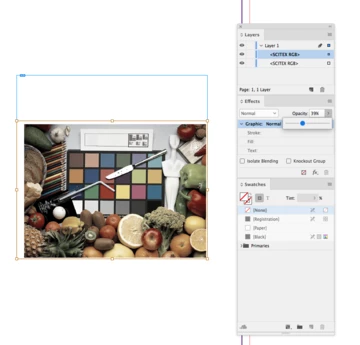 Problems desaturating an image in Indesign | Community