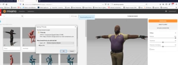 Uploading 3D model into Mixamo with textures | Community