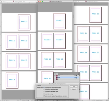 InDesign Book document layout with page 1 starting on the left | Community