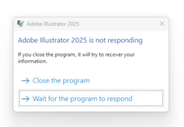 Illustrator not responding when opening an .ai file containing linked ...