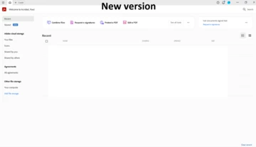 Adobe Acrobat Pro layout is different | Community
