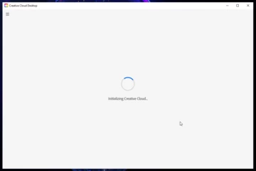 Initializing Creative Cloud... stuck forever | Community