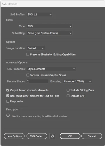 Export svg with fill opacity | Community