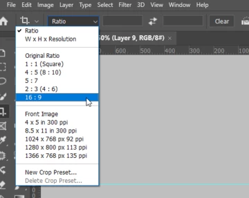Change image aspect ratio in Photoshop | Community