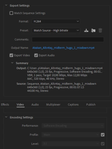 Hardware encoding is unavailable premiere pro 2020 | Community