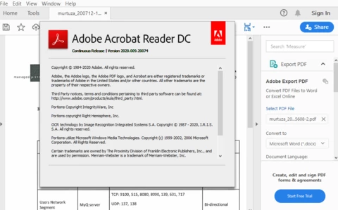 Cannot extract the embedded font 'GlyohLessfont'. using Acrobat Reader ...