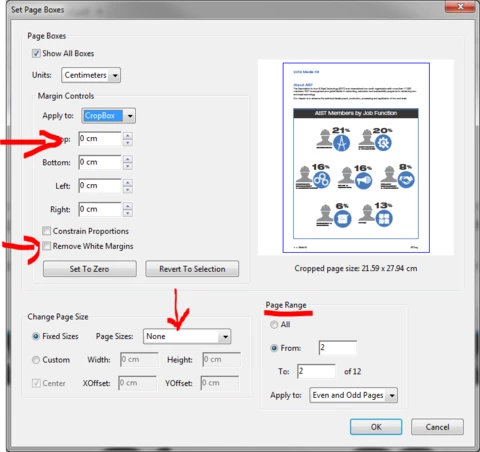 Margin settings on Page Setup of Print dialogue window always grayed ...