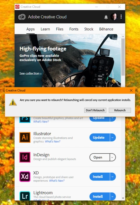 Reset the Creative Cloud desktop app to solve login and licensing ...