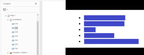 How do I remove a blank link annotation? | Community