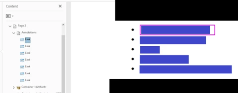 How do I remove a blank link annotation? | Community