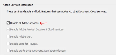 Disable Document Cloud Outlook Add-in | Community