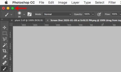 Canvas & PS Windows Hidden Until Photoshop Application Window Resized ...