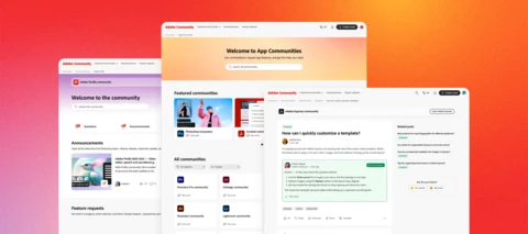 Welcome to the new Adobe community