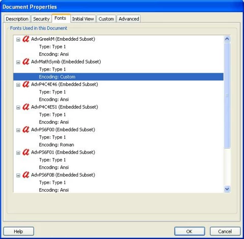 How to change Font Encoding in PDF? | Community