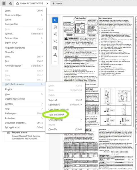 Snapshot/camera tool in Adobe Reader DC is missing | Community