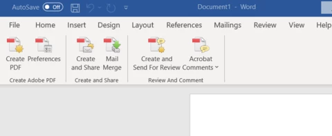 Pdfmaker Office Add In Acrobat PDFMaker Office Com Add-ins tab issue / Word, Excel Tab absent ...