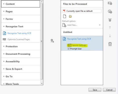 Batch OCR multiple PDFs in Acrobat DC | Community