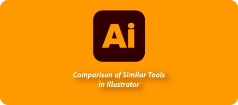 Comparison of similar tools in Illustrator