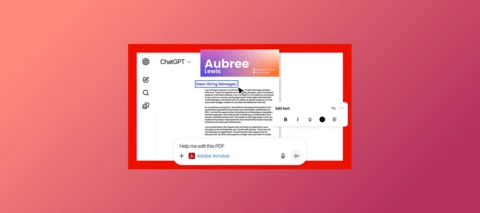 Job Hunting Made Easier: Use Adobe Acrobat Right Inside ChatGPT