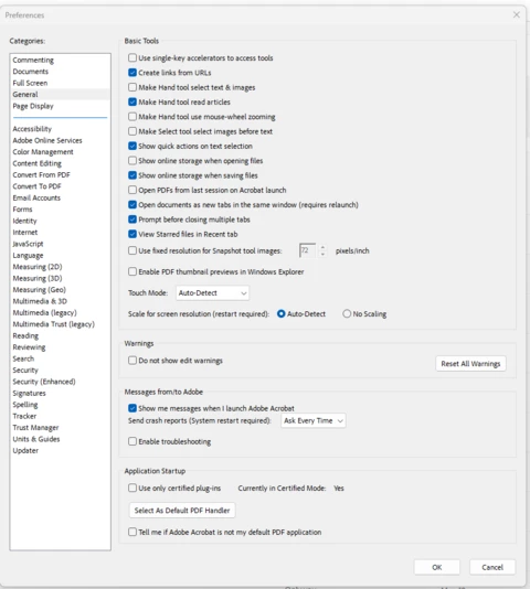 No option to prevent Adobe for auto-opening downloaded files | Community