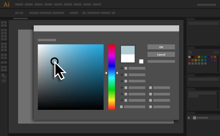 How do I access the eyedropper from the color picker tool? | Community