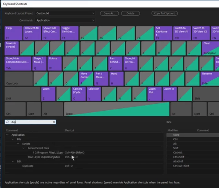 Add a keyboard shortcut for a script? | Community