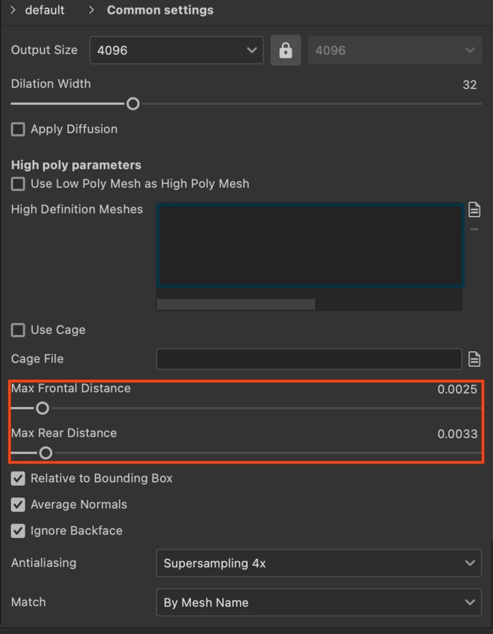 Cleaning up "Normal" and "Normal+Height+Mesh" maps in Substance Painter ...