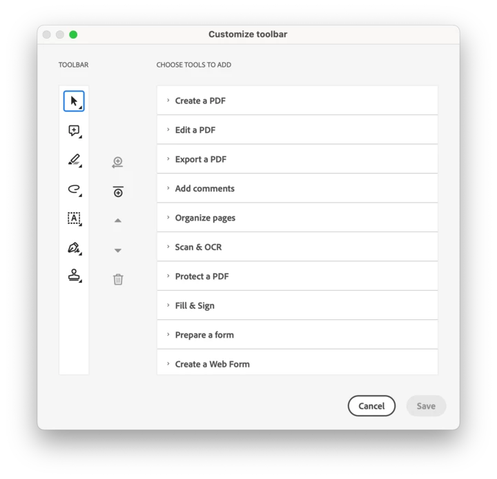 customize tool bar in the new interface | Community