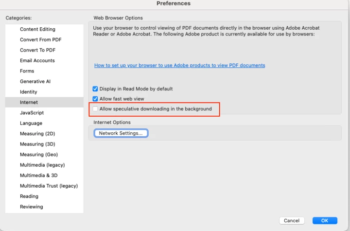 Disable Adobe Collaboration Synchronizer - Adobe Acrobat Pro 2020 ...