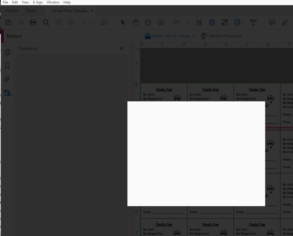 Adobe Acrobat Pro DC - Redaction tool not working | Community