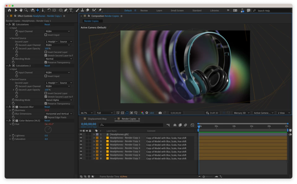 Feature Focus: Reference 3D Model layers in Effect Layer Picker menus ...