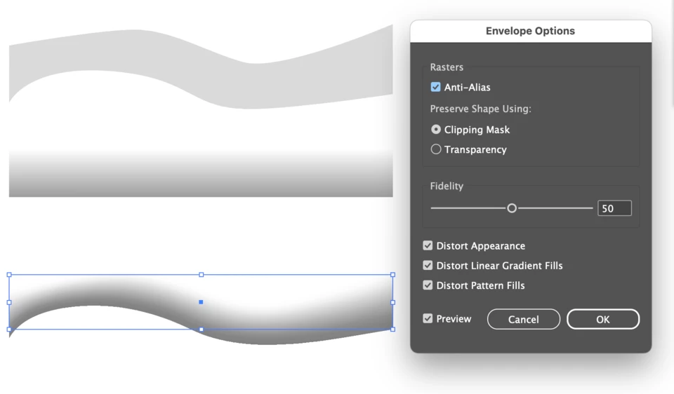 Making a gradient follow a shape or curve? | Community