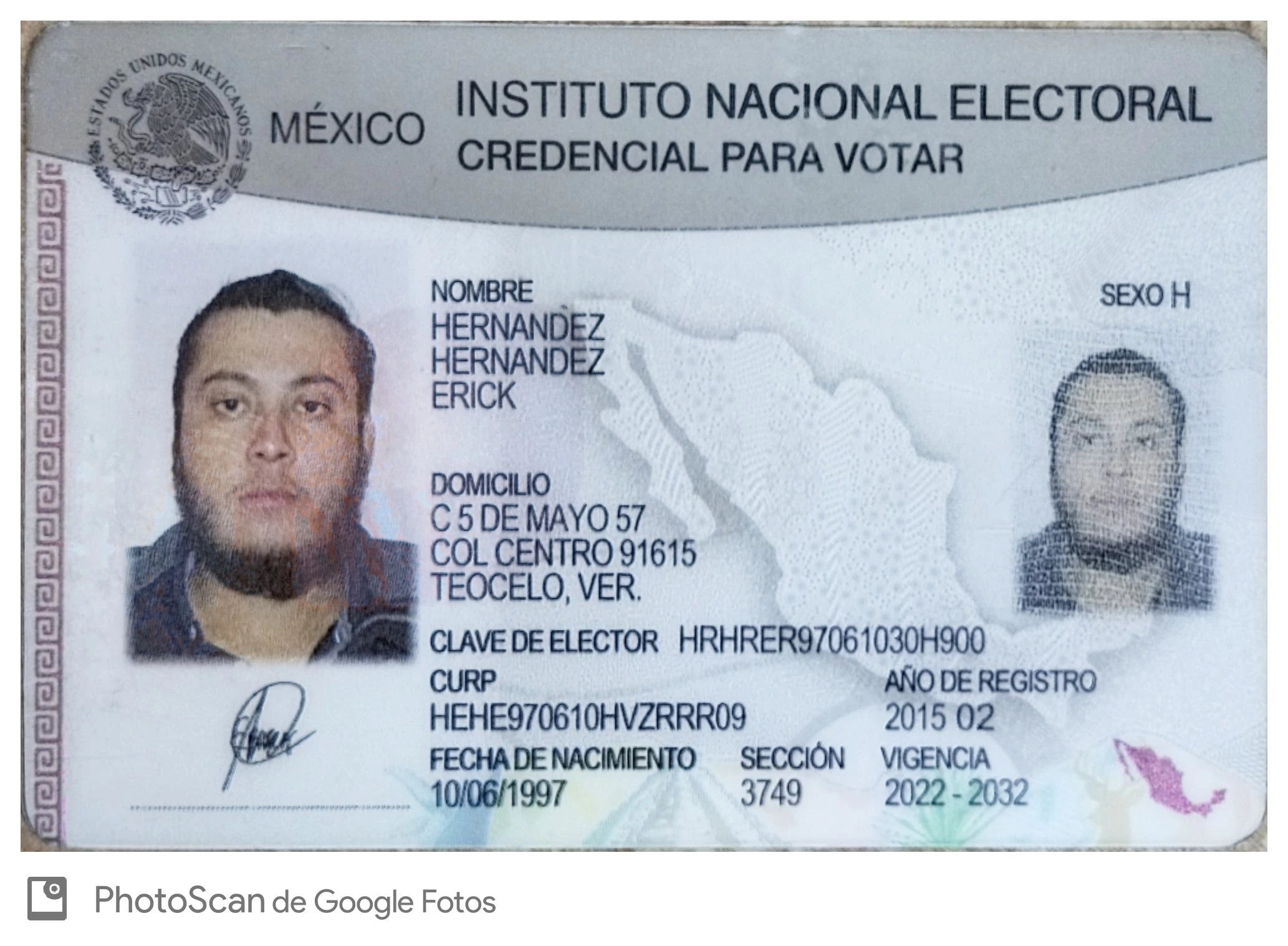 ERICK HERNANDEZ HERNANDEZ