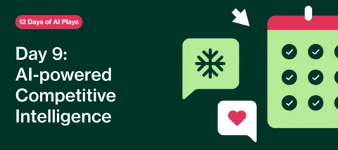 Day 9 of the 12 Days of AI Plays: Competitive Product Analysis