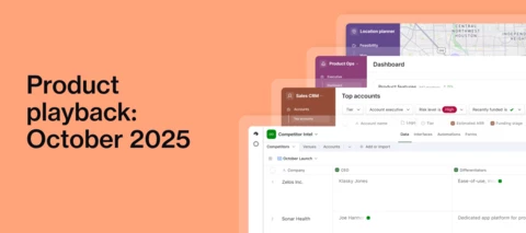Product Playback: October 2025
