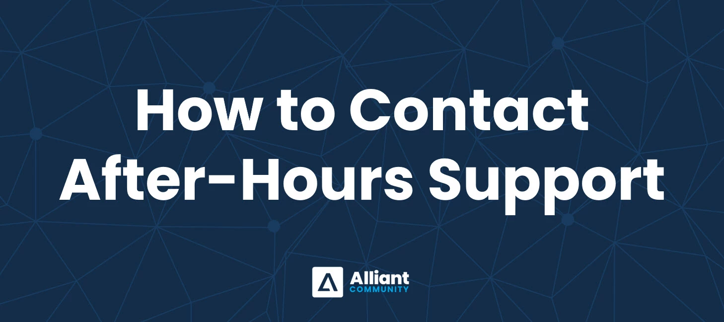 How to Contact After-Hours Support