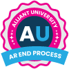 Alliant University "A/R Period End Process" Learning Path Completed