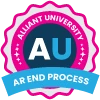 Alliant University "A/R Period End Process" Learning Path Completed