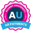 Alliant University "Making Payments Through AR Application" Learning Path Completed