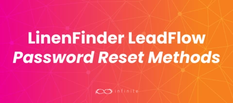 LinenFinder LeadFlow - Password Reset Methods